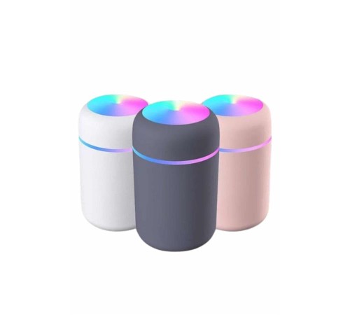 Humidifier LED Işıklı Mini Ortam Oda Kokusu Aromaterapi Buhardanlık