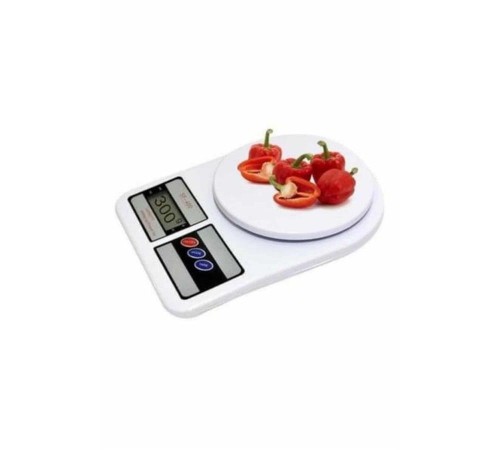 Mutfak Tartısı Dijital Göstergeli Hassas Tartı 10 Kg Kapasiteli