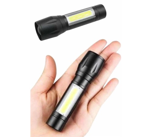 EL Feneri Uzun Menzilli Usb Şarj Edilebilir Kamp Lambası