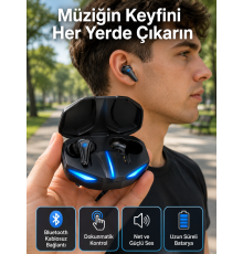 Wireless Kulaklık Mikrofonlu Bluetooth Kulaklığı