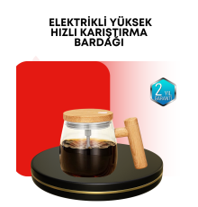 IP6 Su Geçirmez Şarjlı Kupa – 3D Karıştırma, Sabit Sıcaklık, 400 ml