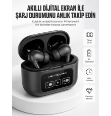Kablosuz Bluetooth Kulaklık Pro Yeni Nesil Dokunmatik Kontrol