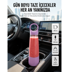 Sağlıklı Yaşam İçin 400 ml Taşınabilir Blender