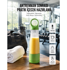 400 ml Kapasiteli Pratik Taşınabilir Meyve Blender
