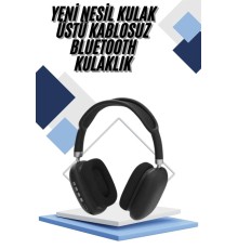 Yeni Nesil Bluetooth Kulaklık Kulak Üstü ANC Özelliği Yüksek Ses Kaliteli