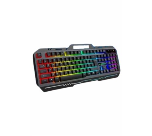 Işıklı  Q Klavye Mouse Seti Siyah   Klavye