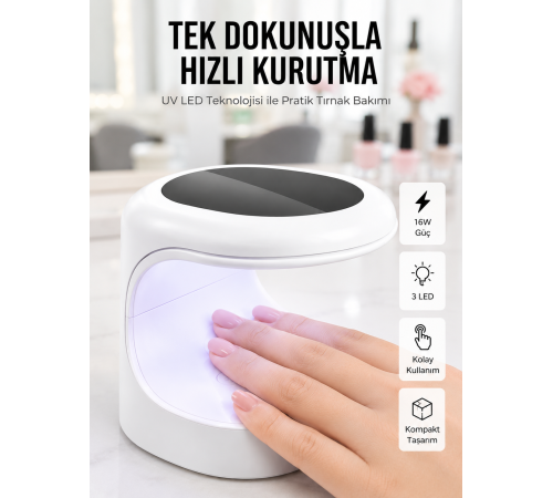 PROTEZ TIRNAK KURUTMA