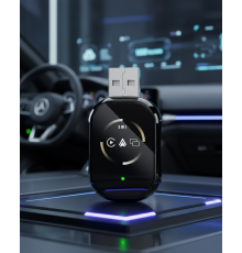 Kablosuz CarPlay ve Android Auto Adaptörü Tak Çalıştır Kullanım
