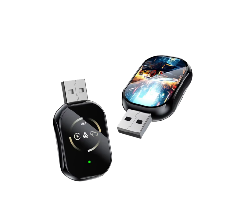 Araç İçi Kablosuz CarPlay Android Auto AirPlay Adaptörü