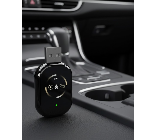 CarPlay Destekli Araçlar İçin Kablosuz Android Auto Dönüştürücü