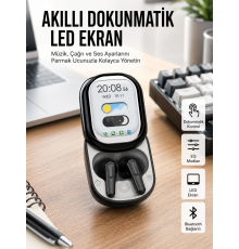 ENC Destekli Bluetooth 5.4 Kulaklık – EQ Ayarlı, Akıllı Kutulu