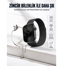 SQ-16 Mini Series 10 Akıllı Saat | Spor Modları, Bildirim ve Müzik Kontrolü