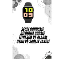 Yeni Nesil En Çok Tercih Edilen Akıllı Saat Müzik Dinleme Tema Değiştirme Çağrı Cevaplama