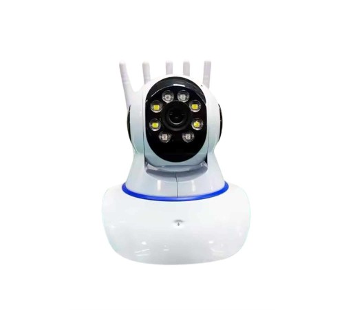LED Aydınlatmalı 5 Antenli Motorlu 1080P Wifi Kamera Sensörlü