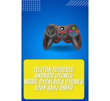 Kablosuz Oyun Kolu Bluetooth Joystick Gamepad Android Uyumlu