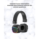 RGB Işıklı Katlanabilir Bluetooth 5.3 Kulak Üstü Kulaklık