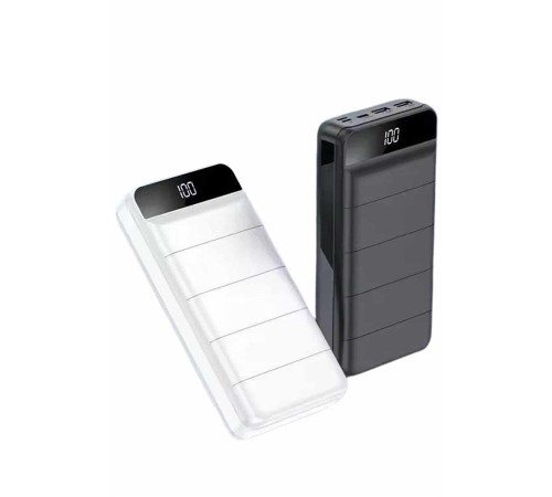 Powerbank 50.000 Mah Dijital Göstergeli Taşınabilir 4 Portlu Hızlı Powerbank