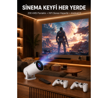 Projeksiyon Cihazı Video Oyun Konsolu 8 GB Hafıza LCD Ekran Kumandalı Yeni Nesil