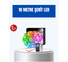 Sese Duyarlı 10M Smart Şerit Led IOS Android Kontrollü RGB Işık