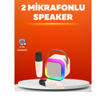 Ses Efektli Mikrofonlu Kablosuz Karaoke Sistemi