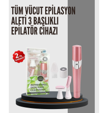 Evde Kolay Epilasyon İçin Taşınabilir Tüy Alma Cihazı