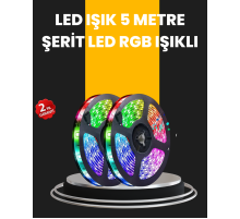 5 Metre Kumandalı Su Geçirmez Şerit LED