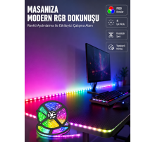 5 Metre Kumandalı Su Geçirmez Şerit LED