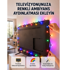 8 Modlu LED Işık Zinciri İç Mekan Dekoratif Aydınlatma Yeni Nesil