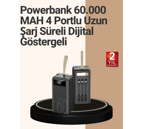Güvenlik Korumalı Hızlı Şarj Özellikli Powerbank
