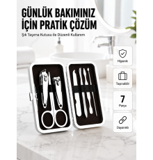 Taşınabilir Çantalı Çok Fonksiyonlu Bakım Seti