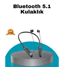 Uzun Pil Ömrü ve Hızlı Şarj Özellikli Bluetooth Kulaklık