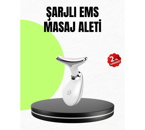 Kırışıklık Önleyici Güzellik Cihazı | Mikro Akım Masaj ve Isı Terapisi