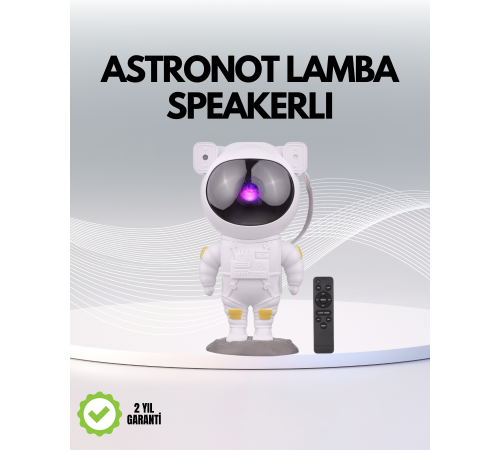 USB Güç Bağlantılı Çok Fonksiyonlu Astronot Gece Lambası