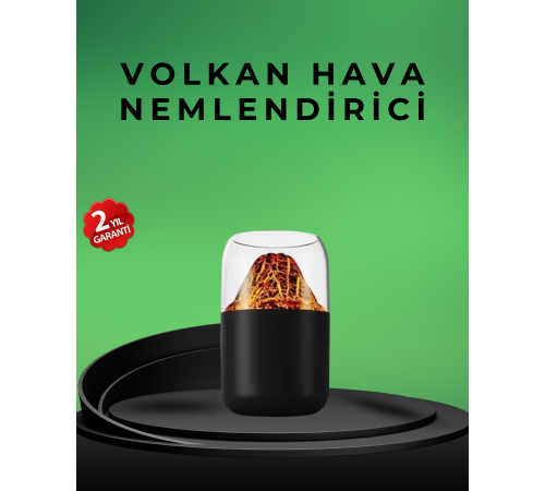 Şık Tasarımlı Aromaterapi ve Nemlendirici Cihaz