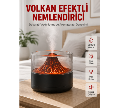Otomatik Kapanma Özellikli Ultrasonik Hava Nemlendirici