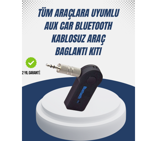 Bluetooth Destekli AUX Müzik ve Konuşma Cihazı
