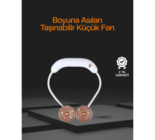 Katlanabilir Asılabilir Mini Fan USB Şarjlı 3 Kademeli Sessiz