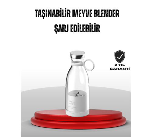 Taşınabilir USB Şarjlı Taze Meyve Suyu Blender