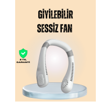 Esnek Silikon Tasarımlı Taşınabilir Kişisel Fan