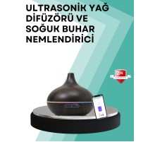 Büyük Su Hazneli Ultrasonik Difüzör ve Oda Nemlendirici