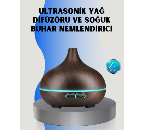 Ev ve Ofis İçin Sessiz Ultrasonik Hava Nemlendirici