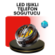 RGB Işıklı Sessiz Fanlı Telefon Soğutucu