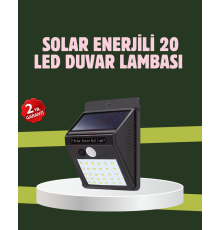 Kablo Gerektirmeyen Solar LED Bahçe ve Veranda Işığı