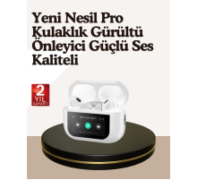 Dokunmatik Kontrollü Gürültü Önleyici Bluetooth Kulaklık Şarj Göstergeli