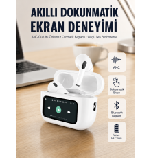 Tüm Telefonlarla Uyumlu ANC Özellikli Dokunmatik Bluetooth Kulaklık Yeni Nesil