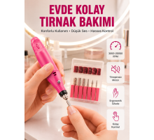 6 Uçlu Elektrikli Manikür Pedikür Seti Yeni Nesil