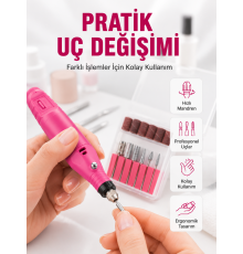 12v Çok Fonksiyonlu Tırnak Bakım Cihazı Yeni Nesil