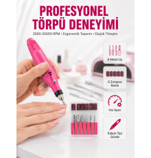 6 Uçlu Elektrikli Manikür Pedikür Seti Yeni Nesil