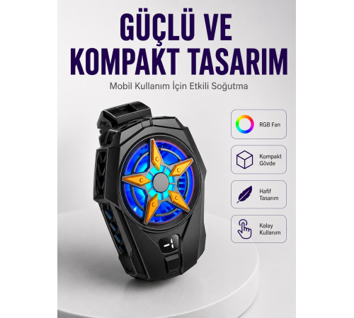 Oyun Performansı İçin Profesyonel Telefon Soğutucu Yeni Nesil