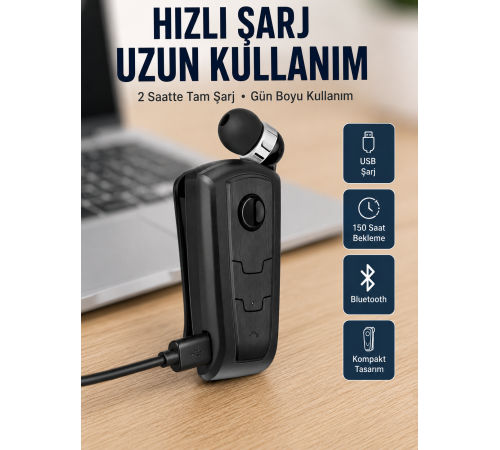 Titreşimli Bluetooth Kulaklık Fineblue F910 Uzun Pil Ömrü Yeni Nesil